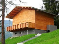 Chalet de vacances pour le personnel des douanes Kälin & Rombolotto SA - Ingénieurs civils