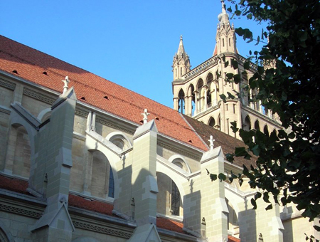 Cathédrale de Lausanne - Arcs Boutants Kälin & Rombolotto - ingénieurs civils
